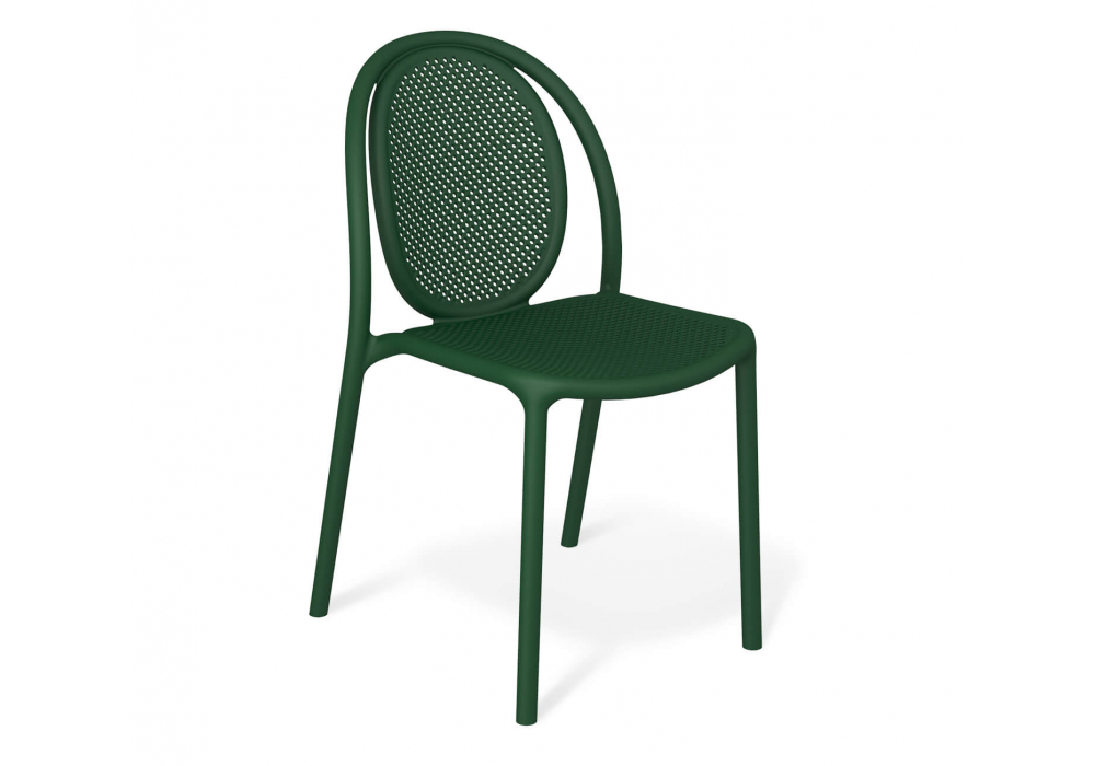 Пластиковый стул Sheffilton SHT-S172 Темно-зеленый ral 6028