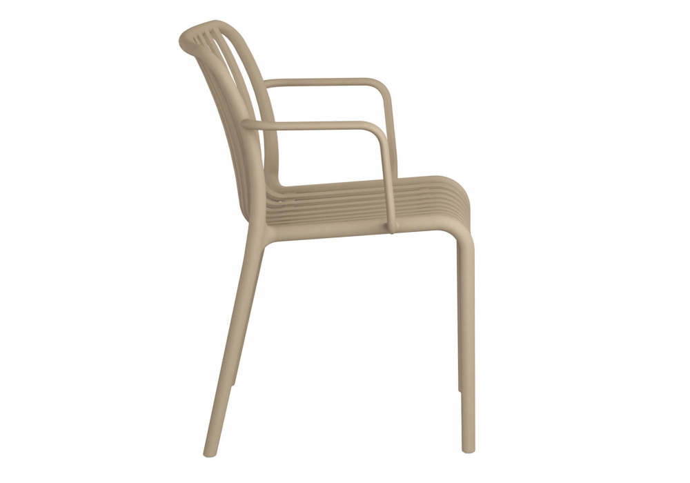 Пластиковый стул Sheffilton SHT-S173-1 Капучино ral 1019