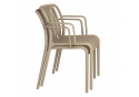Пластиковый стул Sheffilton SHT-S173-1 Капучино ral 1019