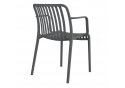 Пластиковый стул Sheffilton SHT-S173-1 темно-серый RAL 7024