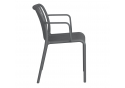 Пластиковый стул Sheffilton SHT-S173-1 темно-серый RAL 7024