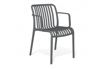 Пластиковый стул Sheffilton SHT-S173-1 темно-серый RAL 7024