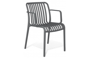 Пластиковый стул Sheffilton SHT-S173-1 темно-серый RAL 7024