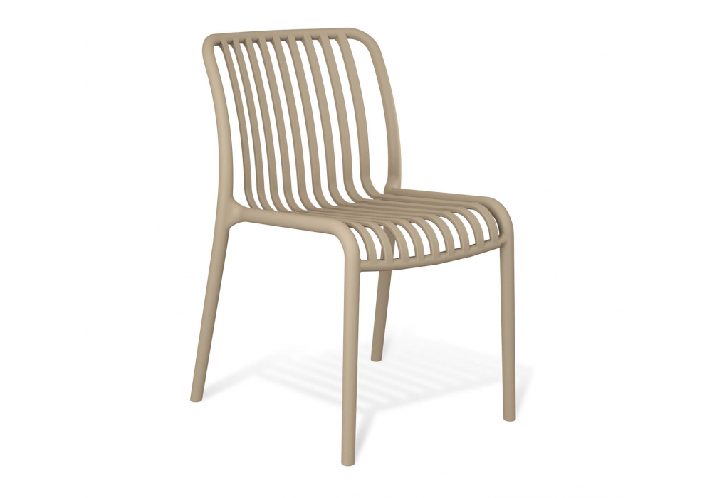 Пластиковый стул Sheffilton SHT-S173 Капучино ral 1019