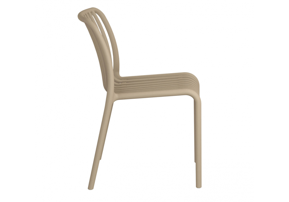 Пластиковый стул Sheffilton SHT-S173 Капучино ral 1019