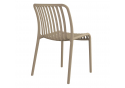 Пластиковый стул Sheffilton SHT-S173 Капучино ral 1019