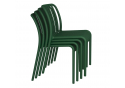 Пластиковый стул Sheffilton SHT-S173 Темно-зеленый ral 6028