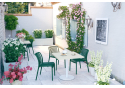Пластиковый стул Sheffilton SHT-S173 Темно-зеленый ral 6028