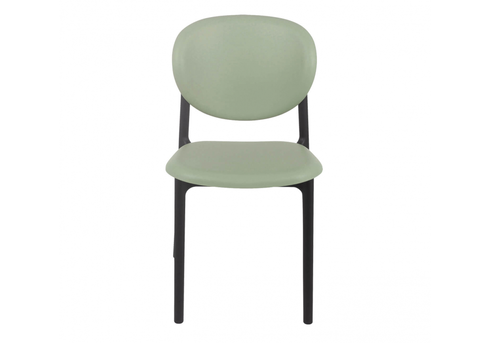Пластиковый стул Sheffilton SHT-S180 Зеленый/черный
