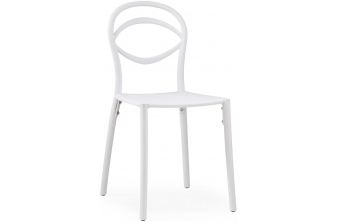 Пластиковый стул Simple white