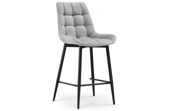 Стул на металлокаркасе Kora 1 gray / black