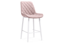 Полубарный стул Баодин К Б/К розовый / белый