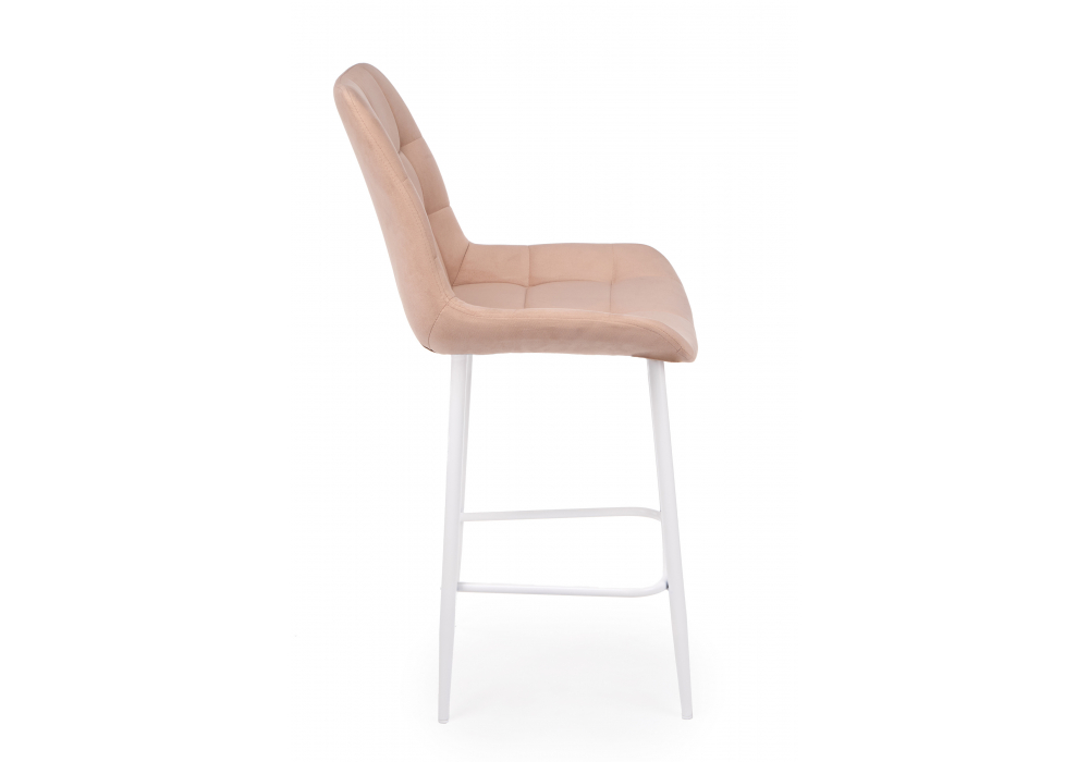 Полубарный стул Челси 360 бежевый (zd 210) / белый