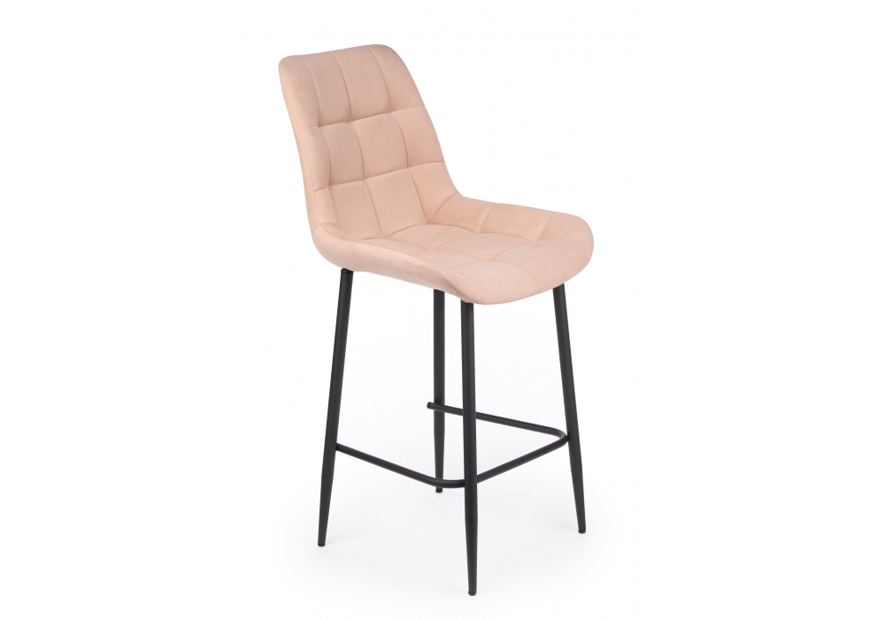 Полубарный стул Челси 360 бежевый (zd 210) / черный