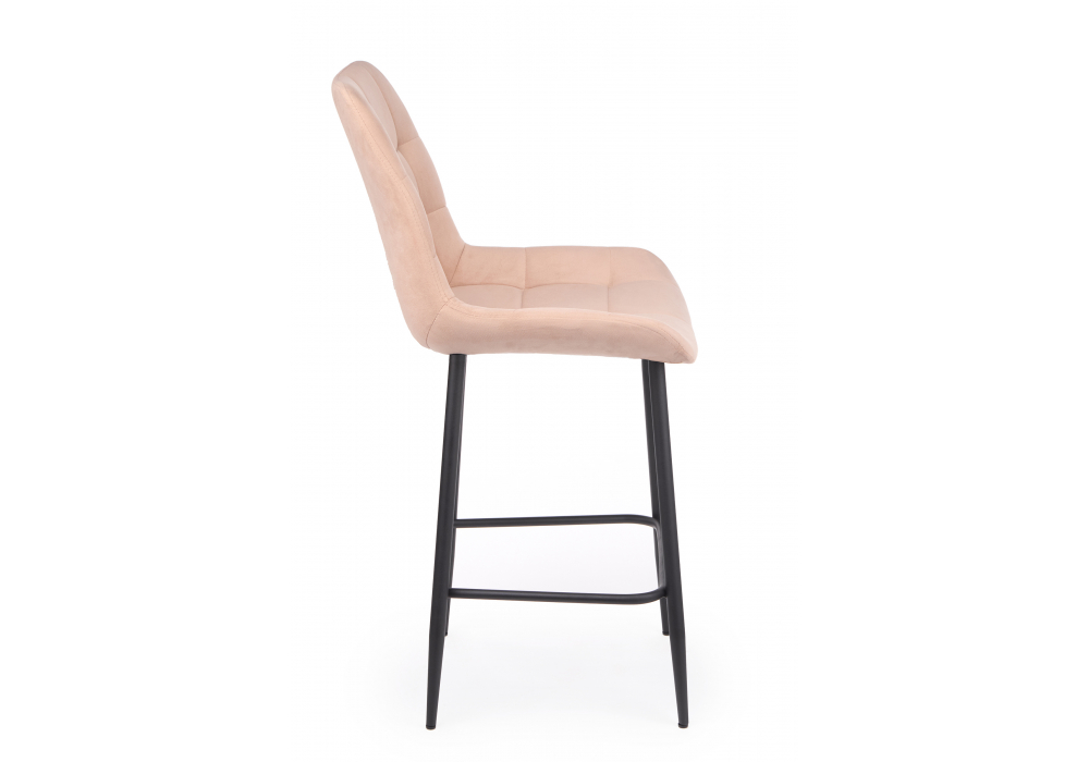 Полубарный стул Челси 360 бежевый (zd 210) / черный