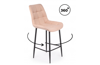 Барный стул Paskal white / chrome