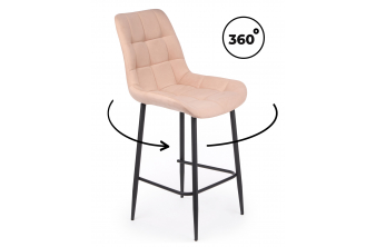 Барный стул Paskal white / chrome