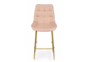 Полубарный стул Челси 360 бежевый (zd 210) / золотой