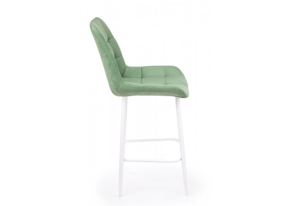 Полубарный стул Челси 360 фисташковый (zd 651) / белый