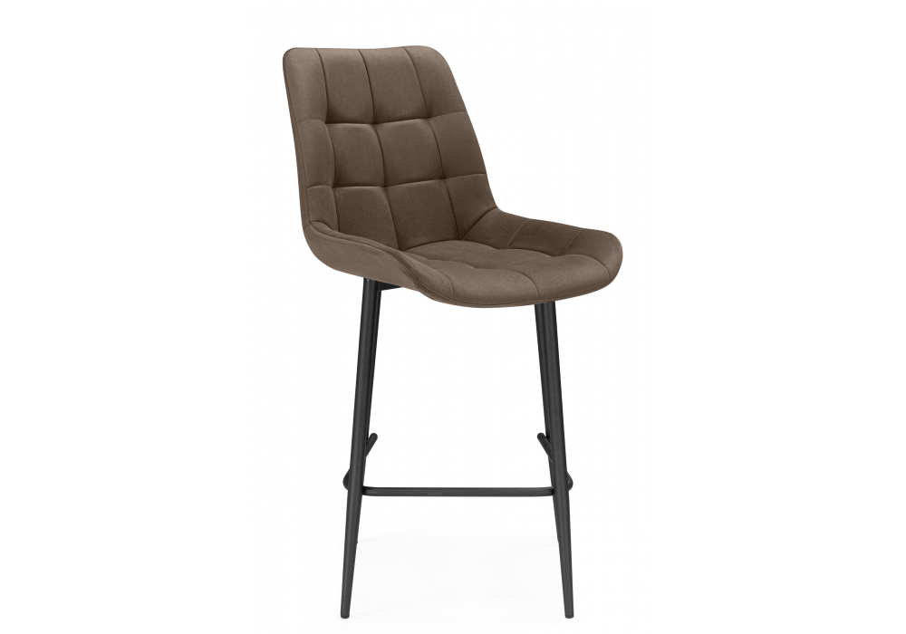 Полубарный стул Челси 360 коричневый (zd 233) / черный