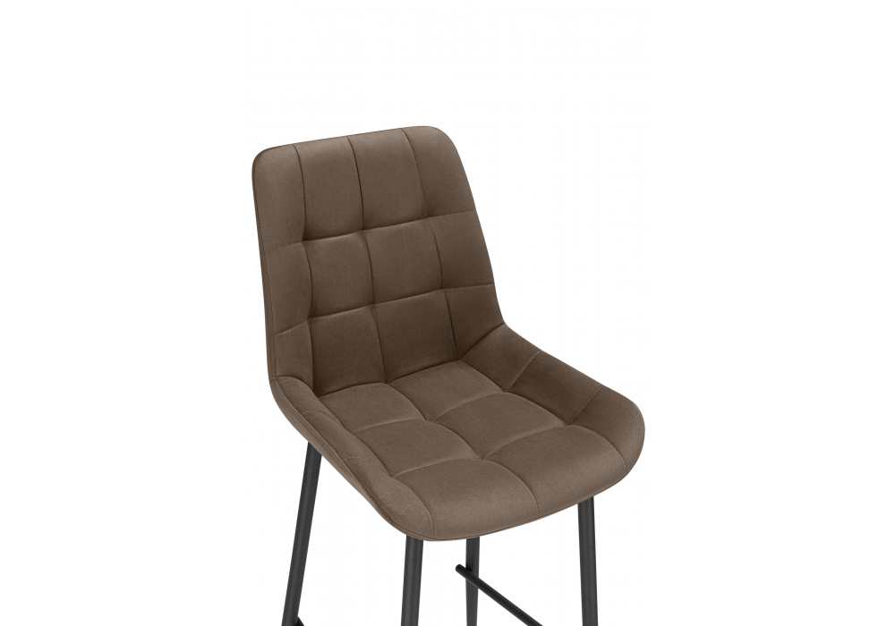 Полубарный стул Челси 360 коричневый (zd 233) / черный