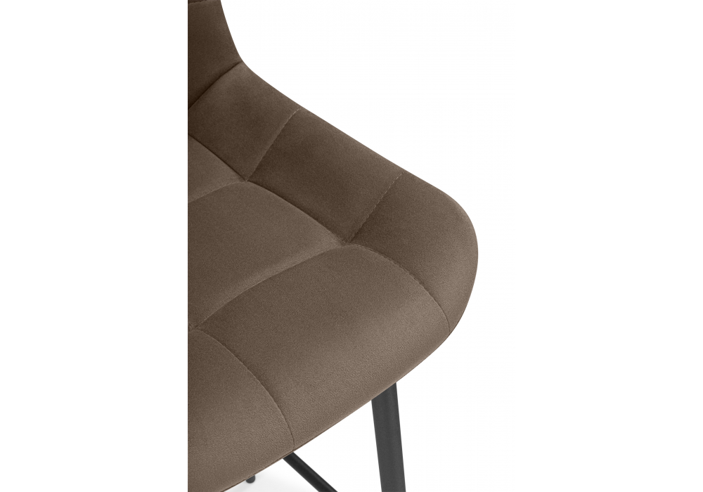 Полубарный стул Челси 360 коричневый (zd 233) / черный