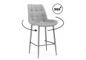 Полубарный стул Челси 360 светло-серый (zd 960) / серый