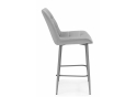 Полубарный стул Челси 360 светло-серый (zd 960) / серый