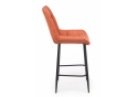 Полубарный стул Челси 360 терракотовый (zd 432) / черный