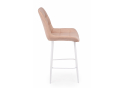 Полубарный стул Челси бежевый (zd 210) / белый
