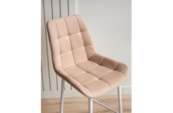 Барный стул Paskal white / chrome