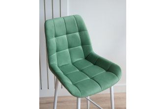 Барный стул Paskal white / chrome