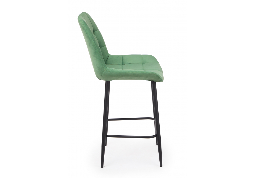 Полубарный стул Челси фисташковый (zd 651) / черный