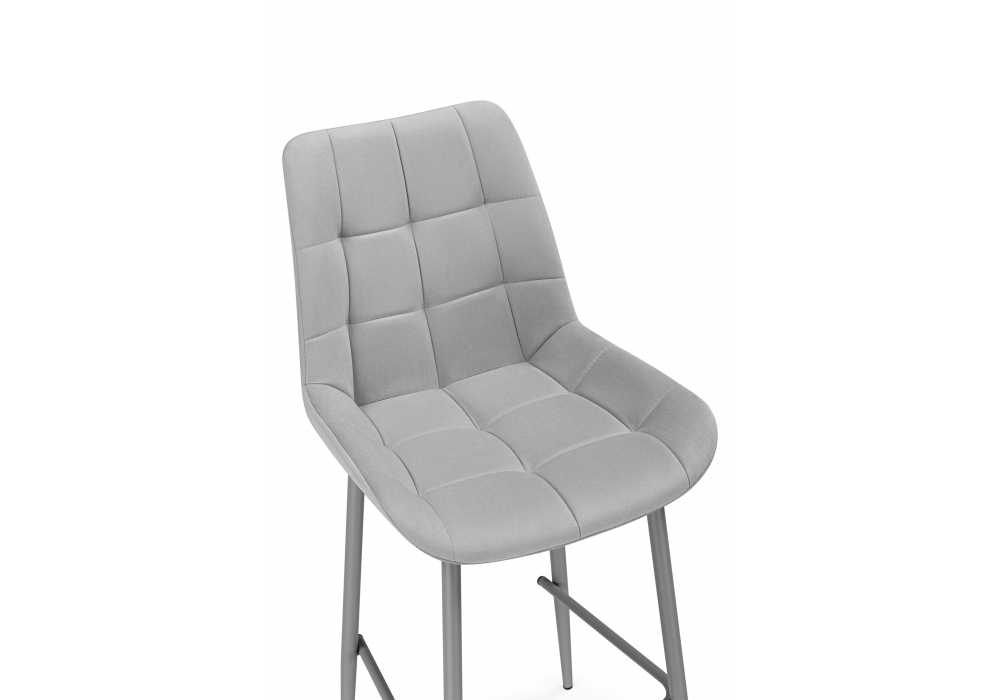 Полубарный стул Челси светло-серый (zd 960) / серый