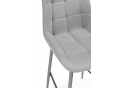 Полубарный стул Челси светло-серый (zd 960) / серый