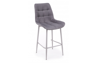 Полубарный стул Челси темно-серый (zd 995) / серый