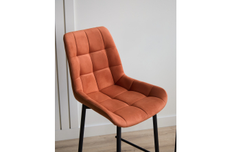 Барный стул Paskal white / chrome