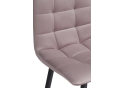Полубарный стул Чилли К розовый / черный