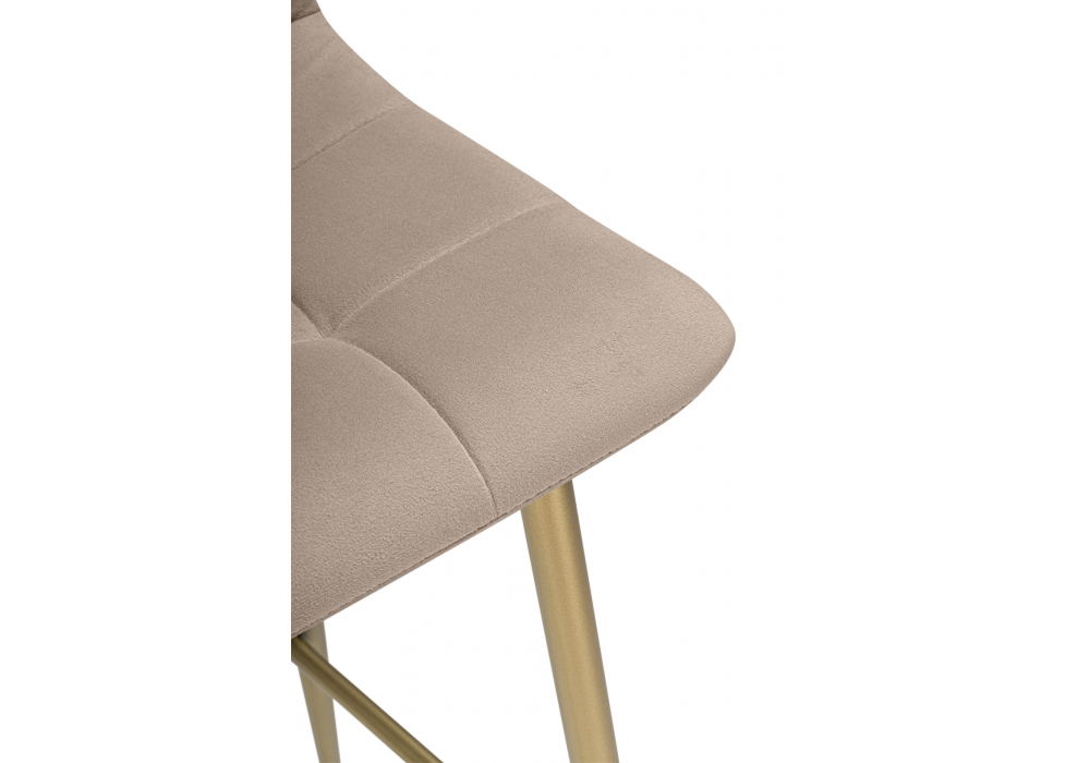 Полубарный стул Чилли Мини бежевый (zd 210) / золотой