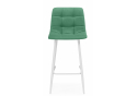 Полубарный стул Чилли Мини фисташковый (zd 651) / белый