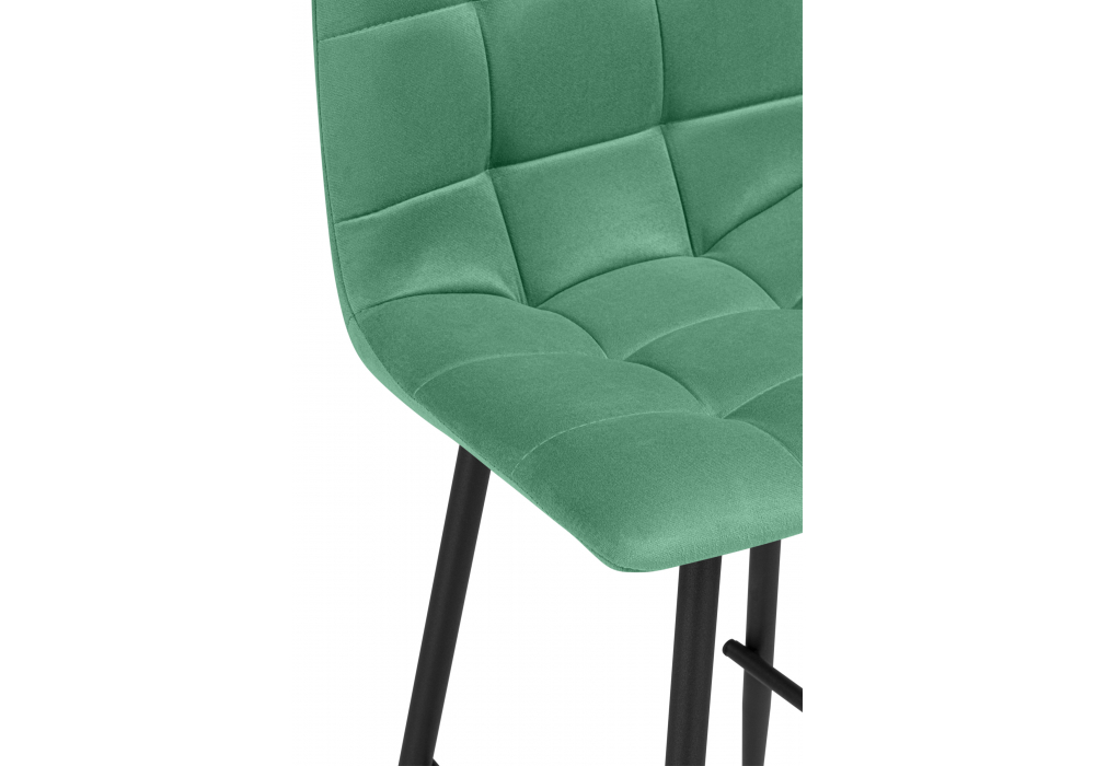 Полубарный стул Чилли Мини фисташковый (zd 651) / черный