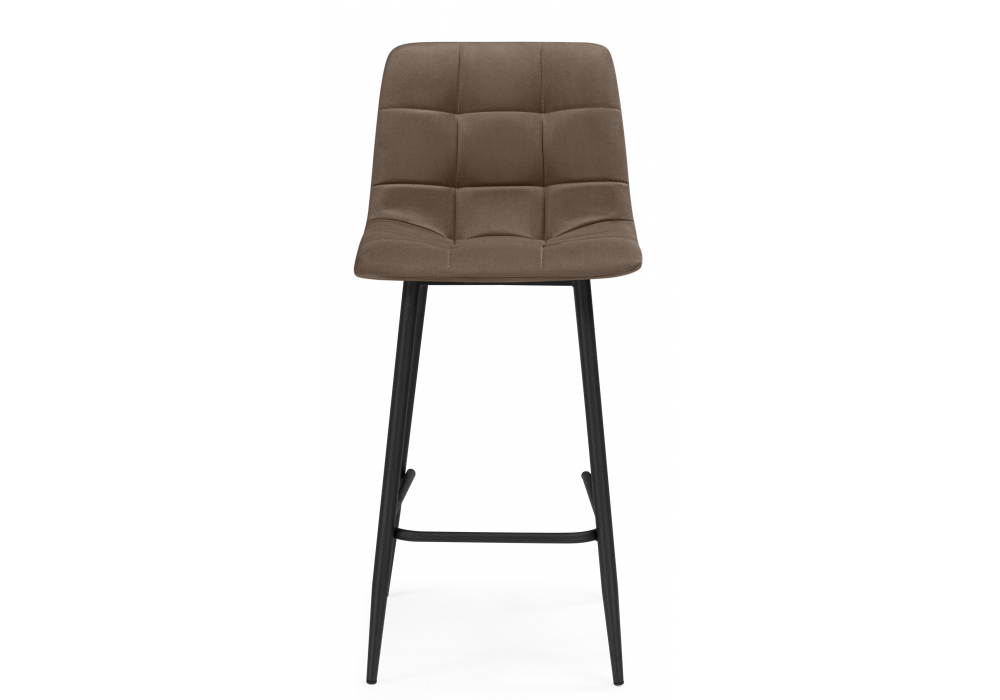 Полубарный стул Чилли Мини коричневый (zd 233) / черный