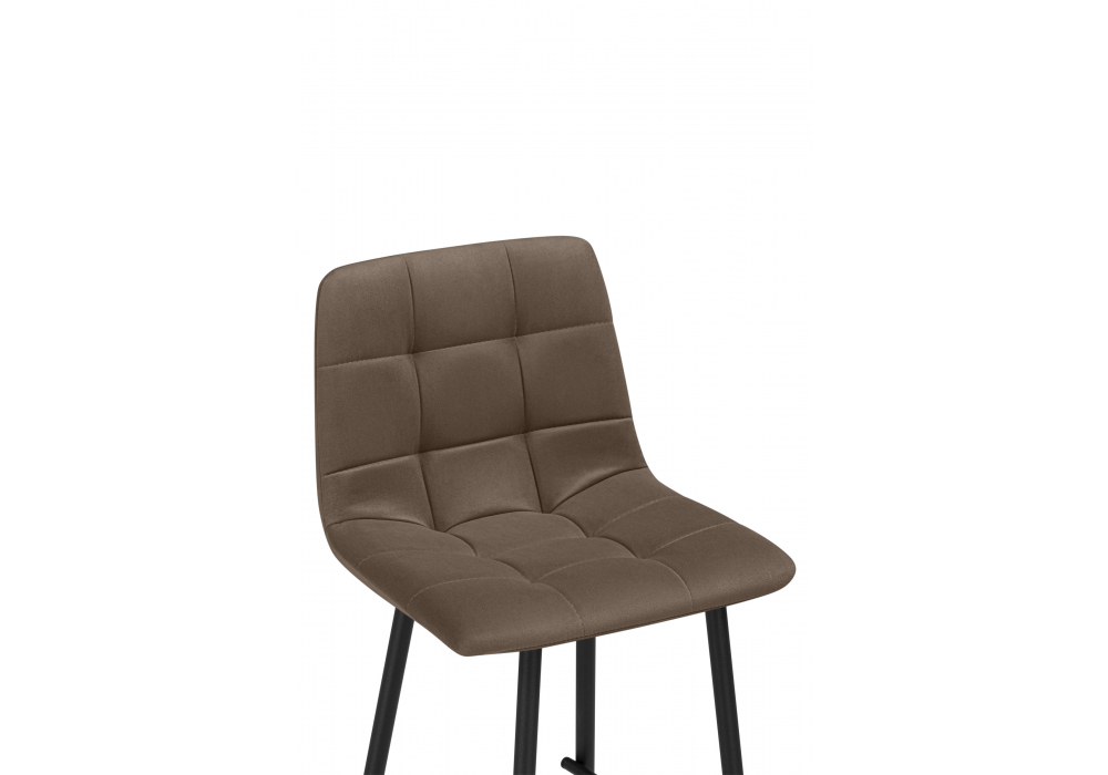 Полубарный стул Чилли Мини коричневый (zd 233) / черный