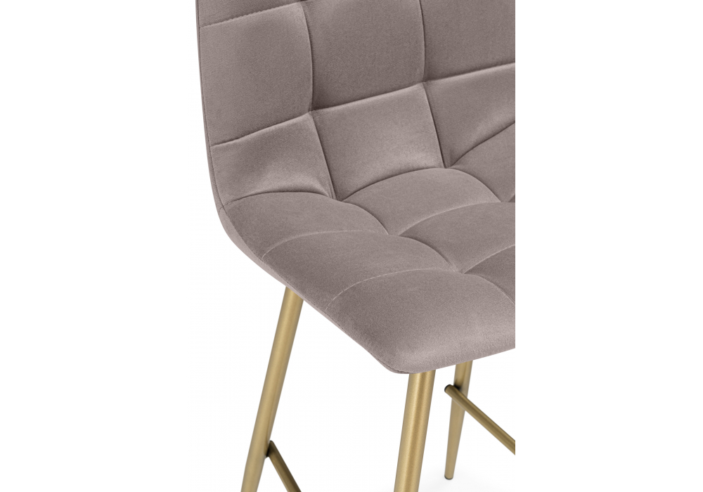 Полубарный стул Чилли Мини латте (zd 290) / золотой