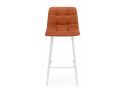 Полубарный стул Чилли Мини терракотовый (zd 432) / белый