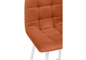 Полубарный стул Чилли Мини терракотовый (zd 432) / белый