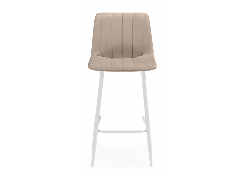 Полубарный стул Дани Мини бежевый (zd 210) / белый