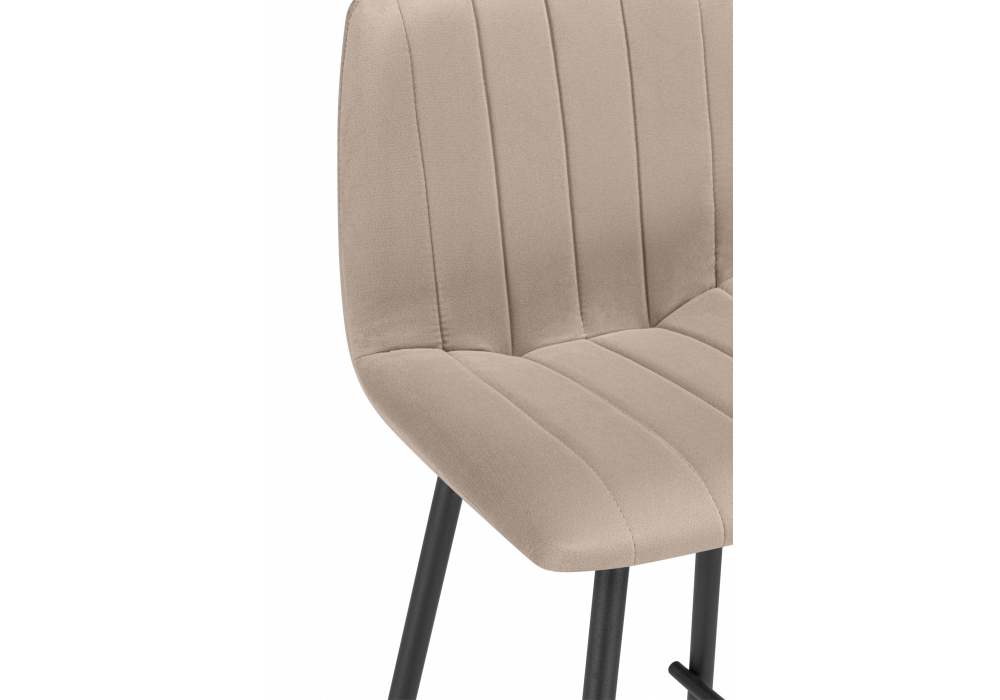 Полубарный стул Дани Мини бежевый (zd 210) / черный