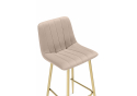 Полубарный стул Дани Мини бежевый (zd 210) / золотой