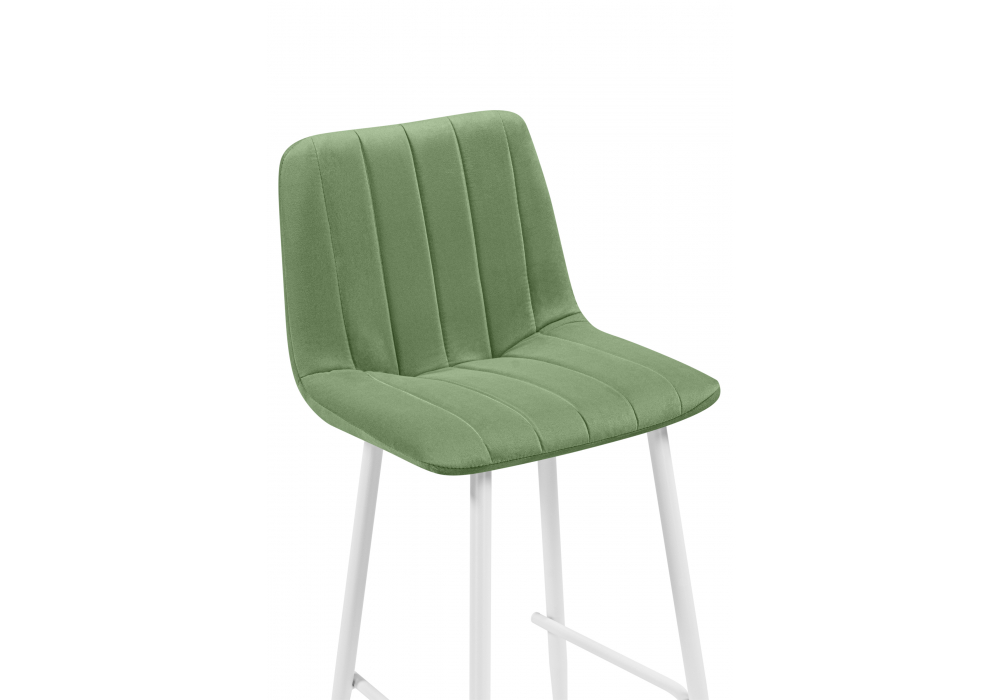 Полубарный стул Дани Мини фисташковый (zd 651) / белый